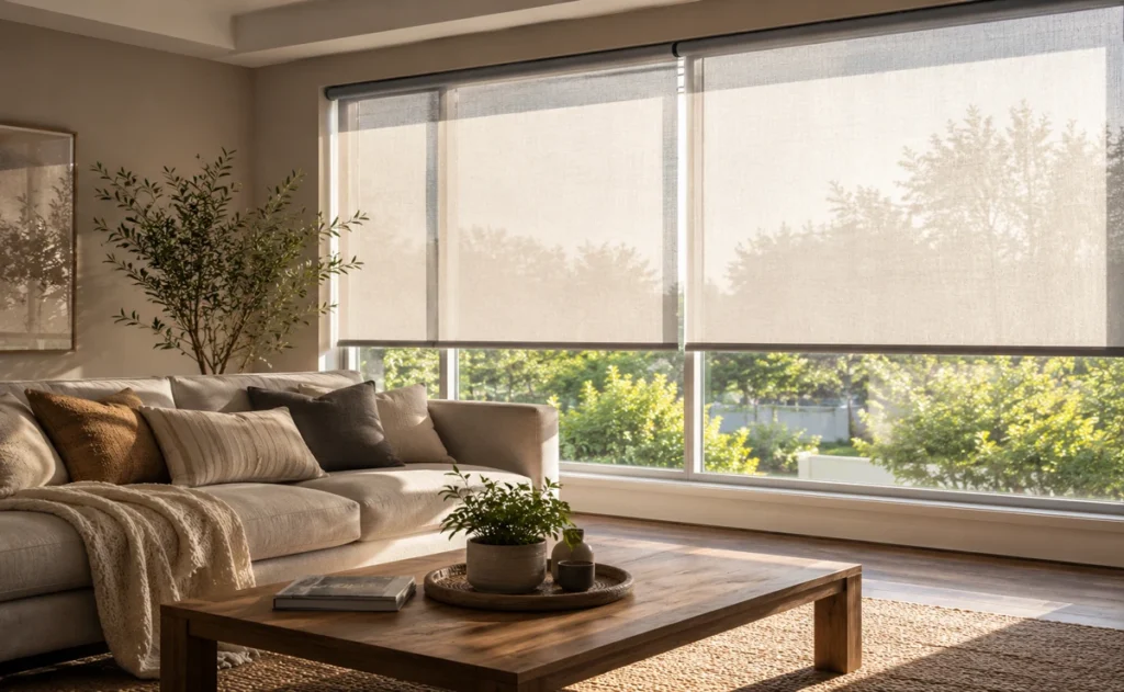 Light Filtering Roller Blinds and What They Actually Do