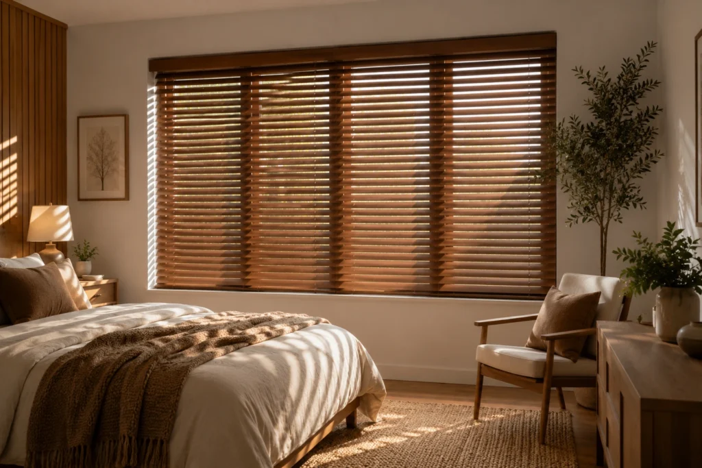 Timber Venetian Blinds: Natural Warmth, Better Insulatio